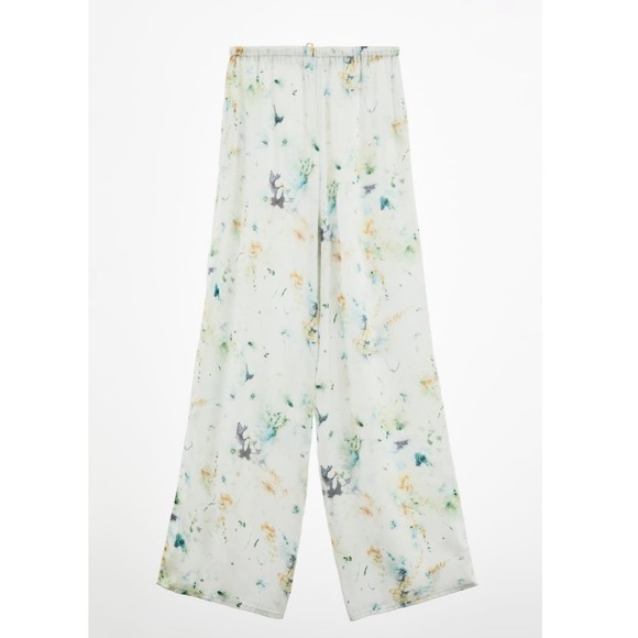 Zara tie dye pajama style drawstring pants - Picture 5 of 10